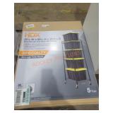 HDX Steel Storage Tote Rack