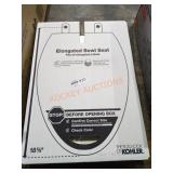 Elongated Toilet Bowl Seat