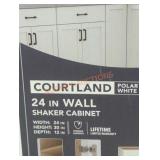 24" Shaker Wall Cabinet