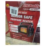 Big Buddy indoor safe 18,000 btu propane heater