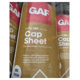 1 GAF cap sheet sbs white 100 sq ft roll