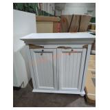 White wall cabinet