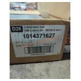 Condenser pads