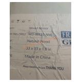 Wooden Framed Mirror