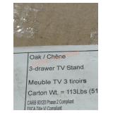 3 Drawer Tv Stand