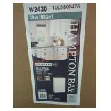 Hampton Bay 24" X 12" x 30" Wall Cabinet