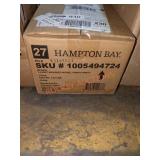 Hampton Bay Brushed Nickel Vanity Light