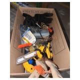 Box Lot Of Assorted Home Improvement Items