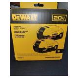 2 Pack- DeWalt 20v Lithium Ion Battery