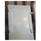 36" x 80" white interior door