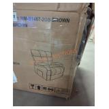 Brown recliner chair