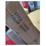 33" dove shaker cabinet