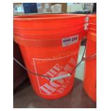 Orange 5 gal bucket