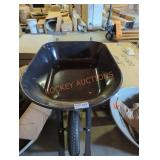 Husky steel wheelbarrow