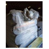 Rolls of wire fencing