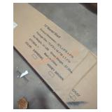 Gray 72" mantel shelf