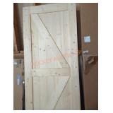36" x 80" barn door