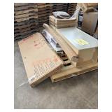 Pantry Cabinet, Easel Mirror, Mulch, Flooring