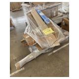 Electric Fireplace, Chandelier, Rugs, Underlayment