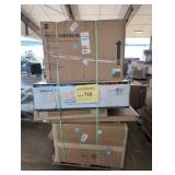 Bathroom Vanity, Upflush Toilet, Kitchen Sink