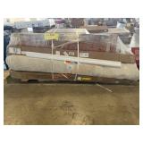 60ï¿½ bath vanity, 33ï¿½ double bowl, rugs