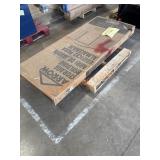 Glass warehouse shower doors