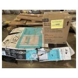 Nextile 4 Piece Wall Set, Stainless Sink