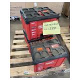 Milwaukee Packouts, 3x the bid