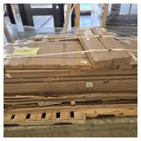 Knotty arch top v groove door