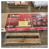 Husky steel shelving( damaged parts)