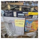 Tile, heater, cabinets,oven fan