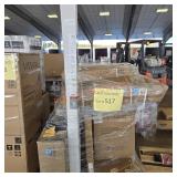 Multiple chairs,rugs,mixed skid