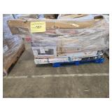 Table, Shower, Microwave, Shelving, ect