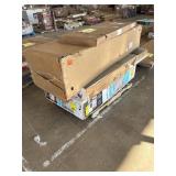 Shower Wall Set, Door, Utility Cabinet