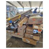 Steel Storage Cabinets(3), Husky Workbench, Rugs