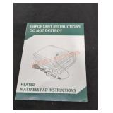 California King Heated Mattress Pad