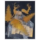 Rustic Metal 3D Scene