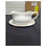 Qlans White Gravy Dish
