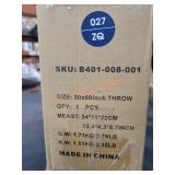 JustLet Heated Throw Blanket