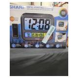SHARP Digital Atomic Wall Clock