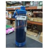 Blue thermo flask