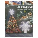 LED Projector Christmas Tree Topper