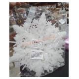 Snowflake decorations