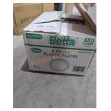 Betta 6" Plastic Plates