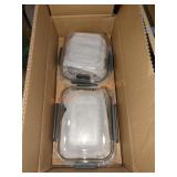 Glass Tupperware Set