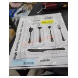 High quality flatware with organizer