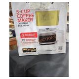 Holstein 5 cup coffee maker