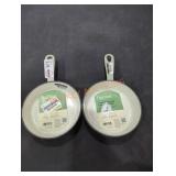 (2)Figmint 6" Enameled Cast Iron Skillet