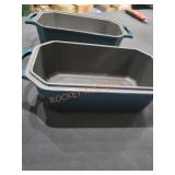 2 Cast Iron Loaf Pans