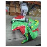 Inflatable Christmas Dinosaur